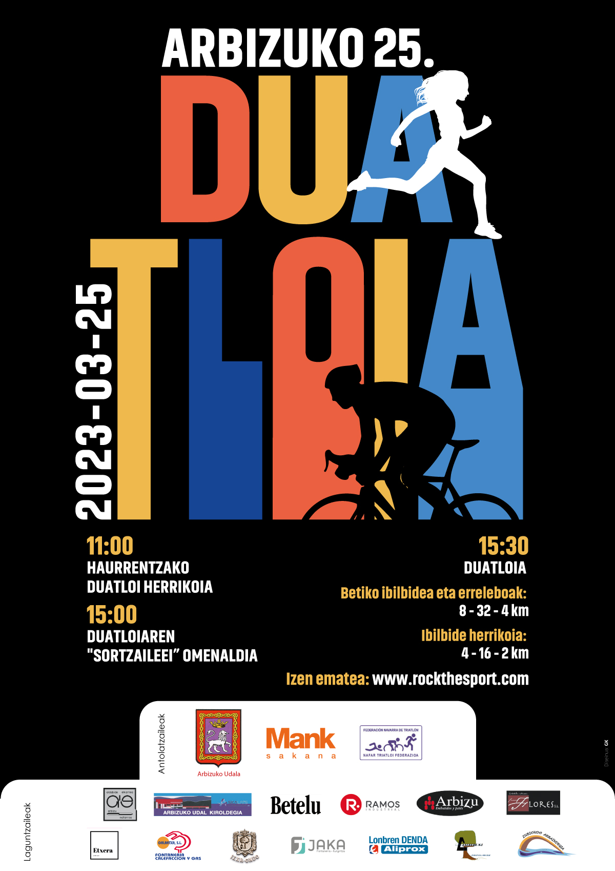 Abiertas inscripciones Duatl&oacute;n Arbizu 2023